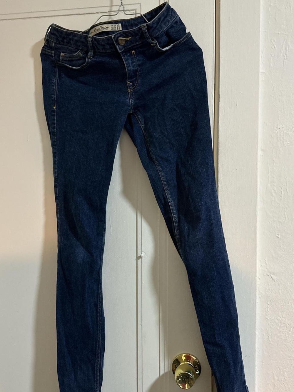 Zara Dark Indigo Skinny Jeans